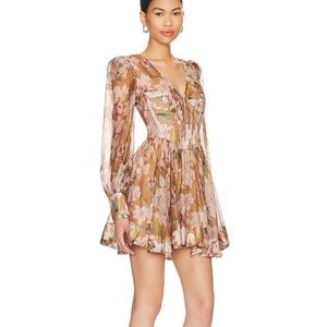 Bardot Zelina Floral Corset Mini Dress